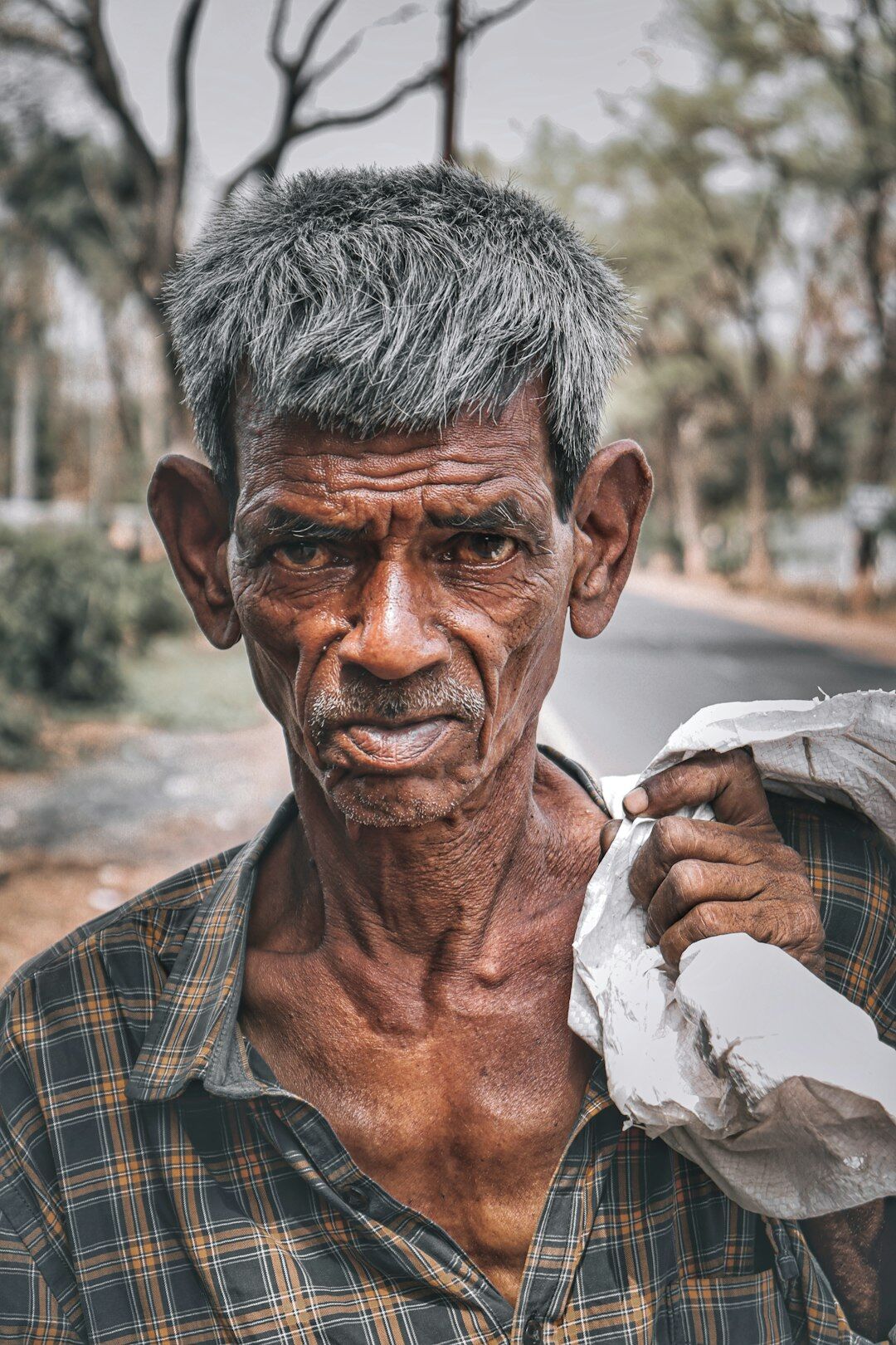 elderly man portrait