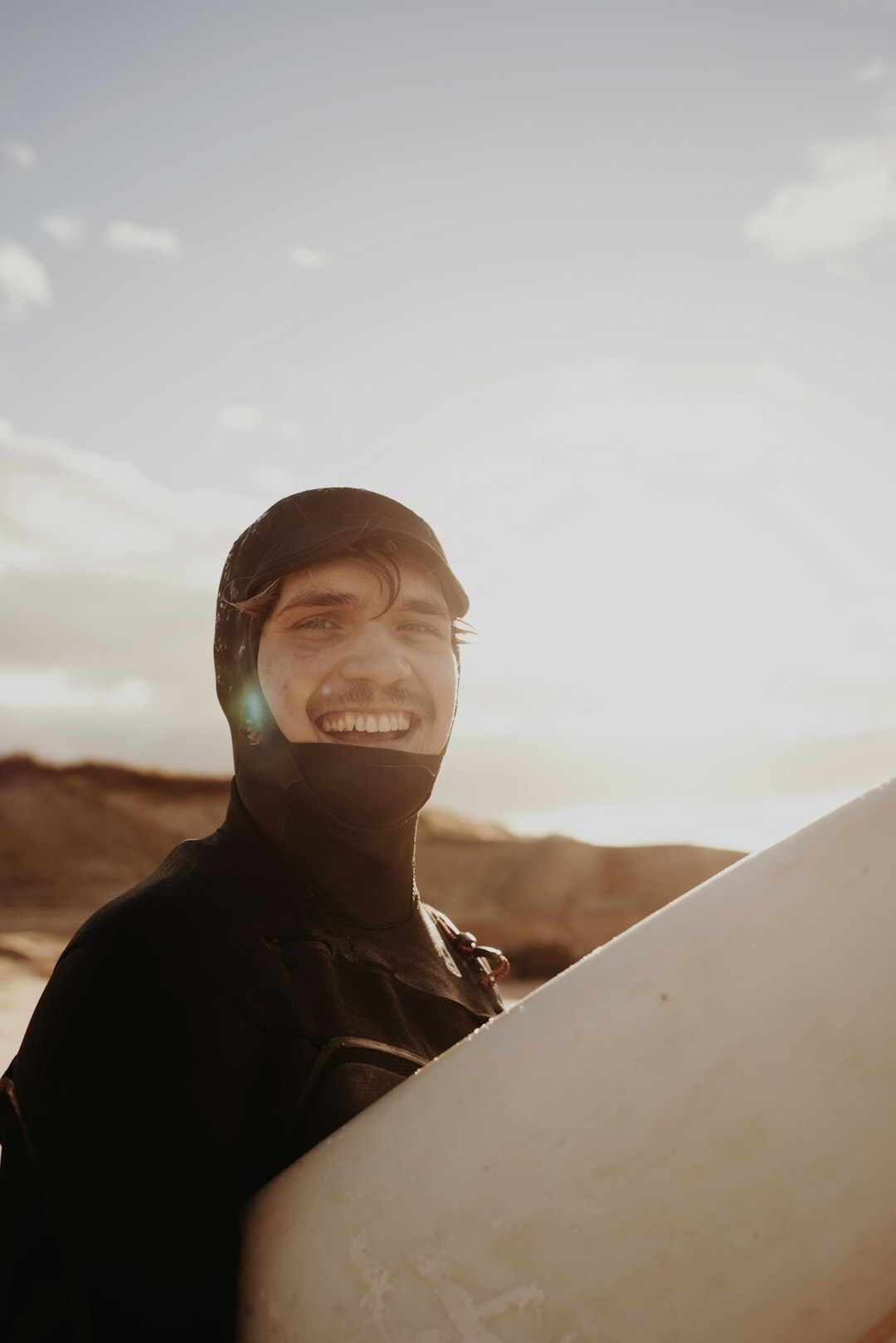 Danish documentary photographer Mette smiling outdoors